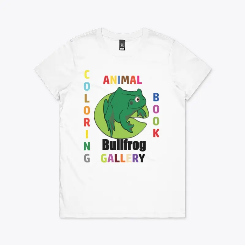 Animal Gallery Coloring Book