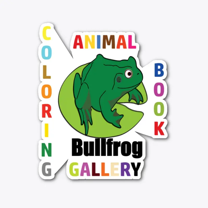 Animal Gallery Coloring Book